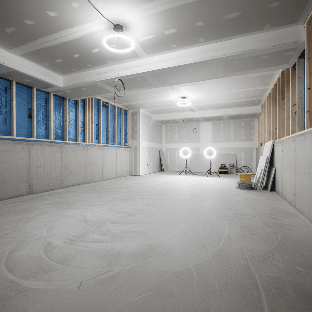 Basement finishing